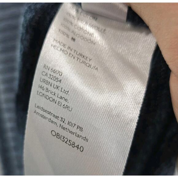 Anthropologie Top Womens Large Blue Tank Striped Pilcro Tie Dye Scoop Neck Boxy - Picture 9 of 10